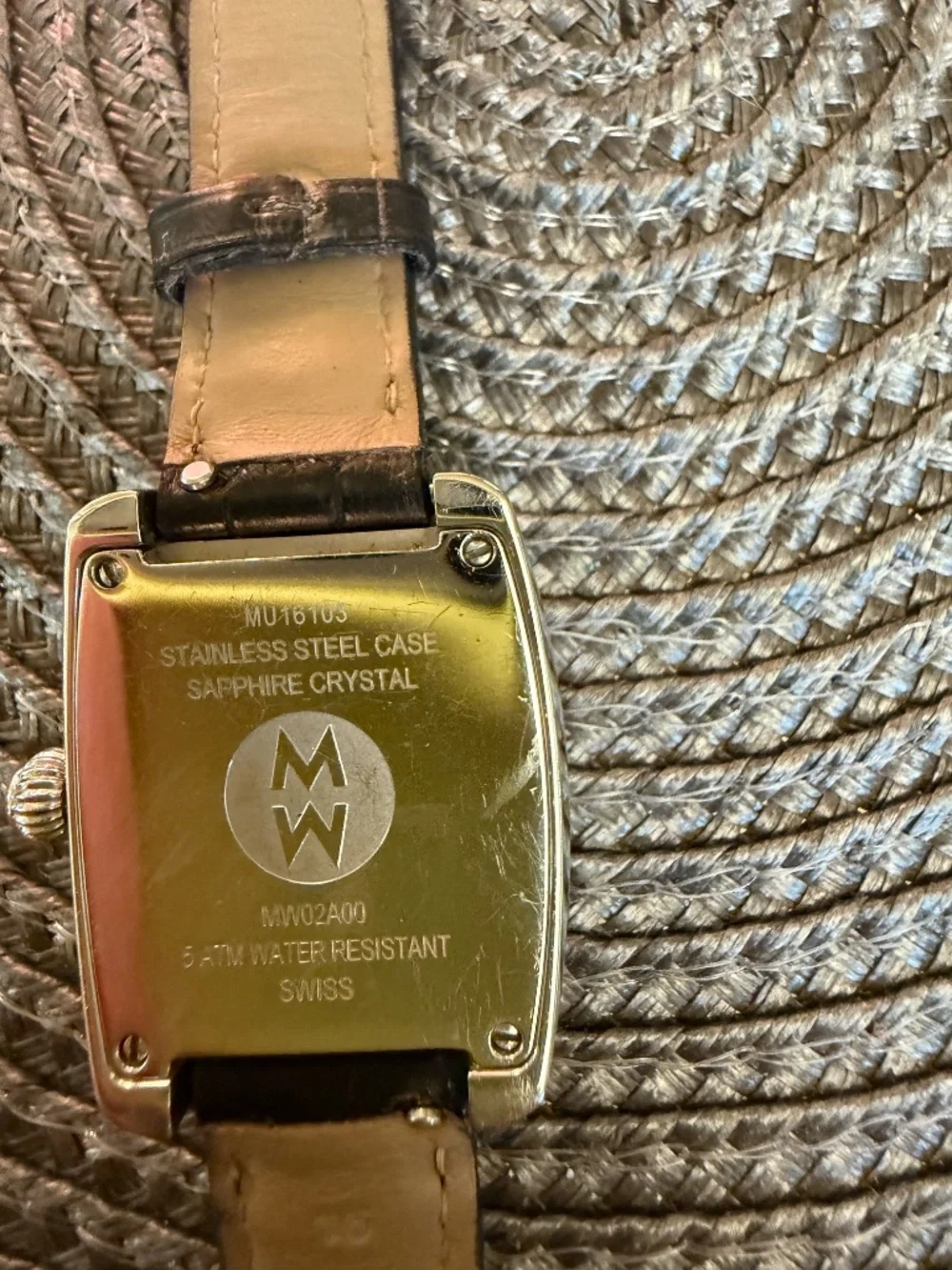 Michele Mini Urban SS case watch